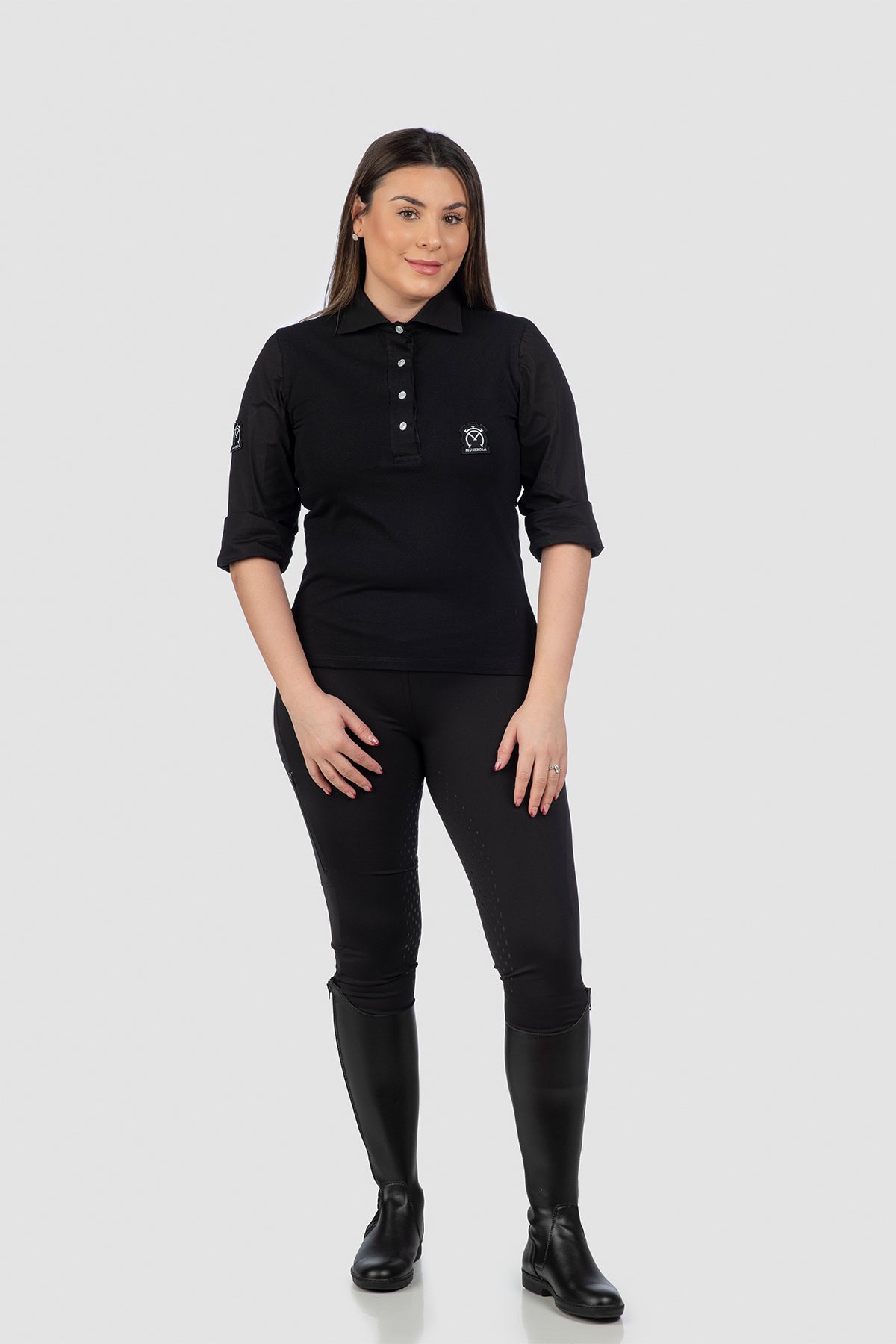 Poleka Muserola | Negro (Mujer)